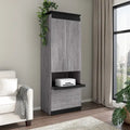 Orion Tall Storage Cabinet with Drawers and Pull-Out Shelf by Bestar
