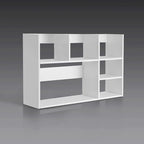 Multi-Unit Desk Organizer Storage Rack Book Shelf for Office Home and Bathroom