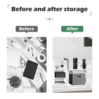 Multi-Unit Desk Organizer Storage Rack Book Shelf for Office Home and Bathroom