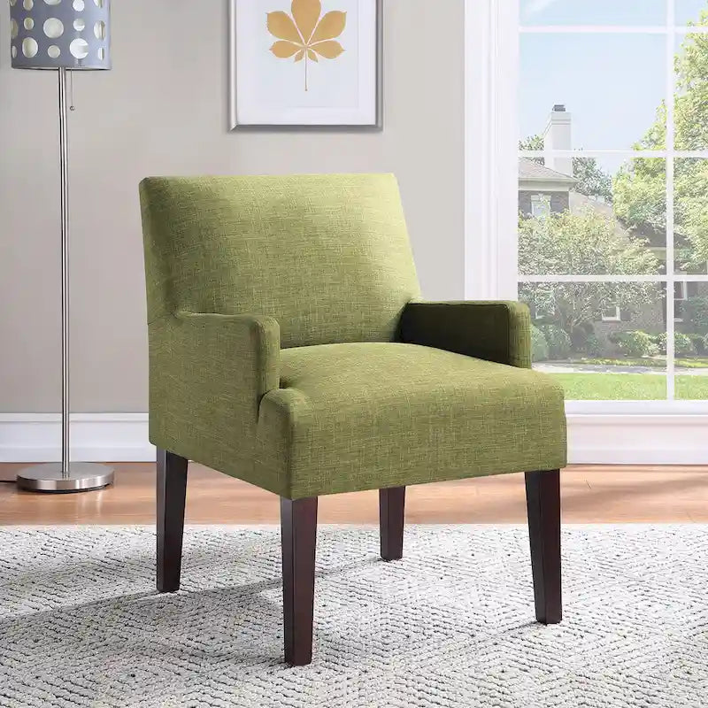 OSP Home Furnishings Main Street Accent Chair in Woven Fabric
