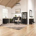 Mayfield 5 Shelf Bookcase with Doors by Bush Furniture