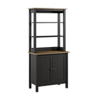 Mayfield 5 Shelf Bookcase with Doors by Bush Furniture