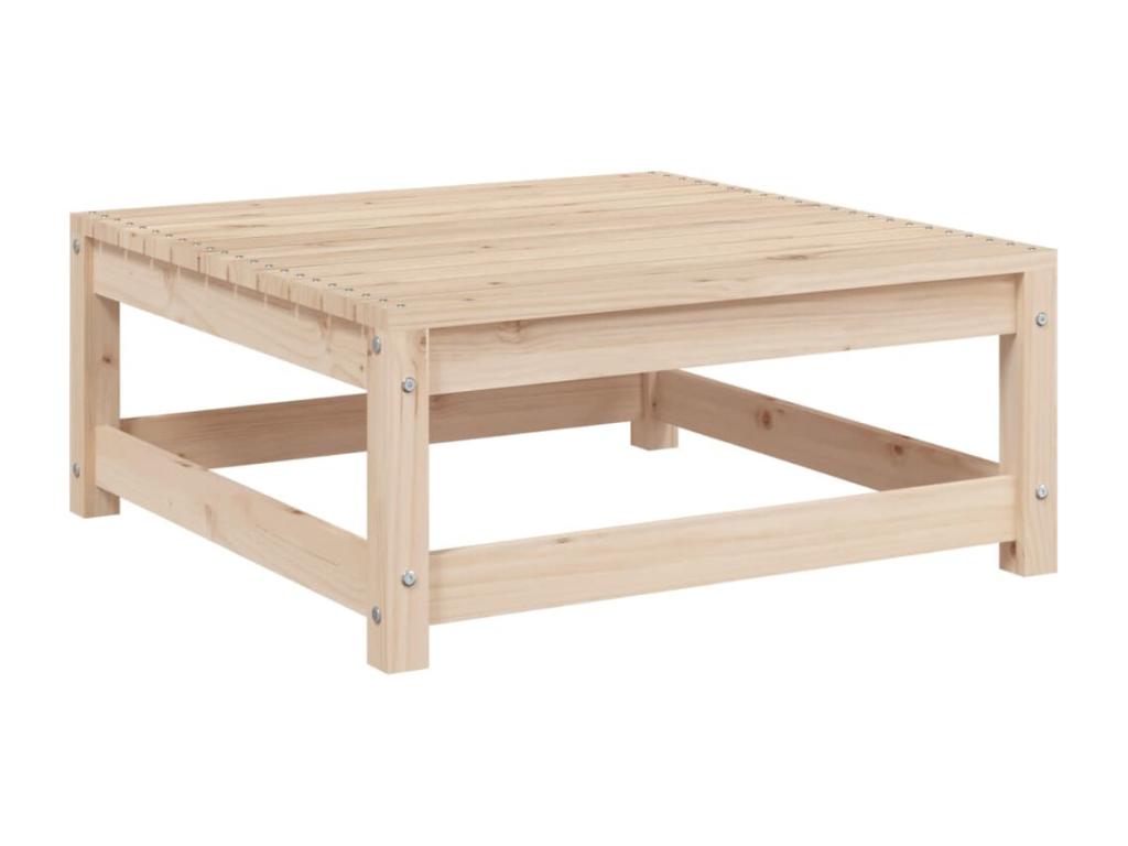 Natural Pine Wood Outdoor Furniture Set