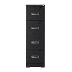 18  Deep 4 Drawers Vertical Metal Locking File Cabinet with with 4 Adjustable Hanging Frame for Home Office