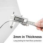 0.2cm Thick 48  X 36  Rectangular Heavy Duty Chair Mat