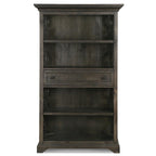 Bellamy Traditional Weathered Peppercorn Bookcase