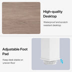 78.8  Extra Long 2 Person Computer Desk with Metal Legs for Home Office Bedroom