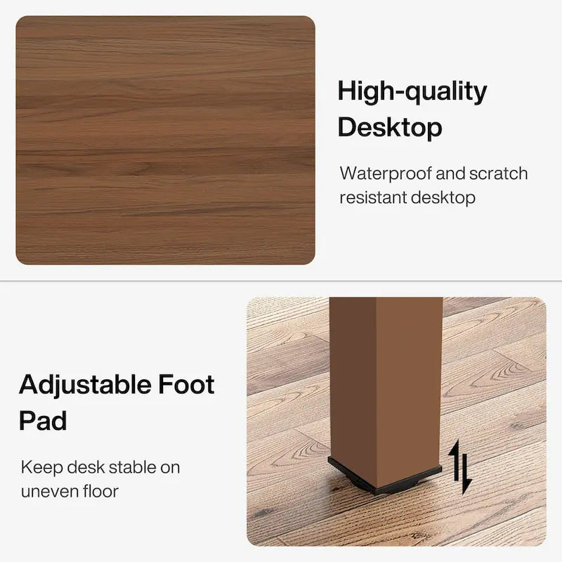 78.8  Extra Long 2 Person Computer Desk with Metal Legs for Home Office Bedroom