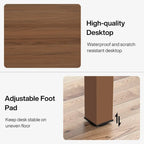 78.8  Extra Long 2 Person Computer Desk with Metal Legs for Home Office Bedroom