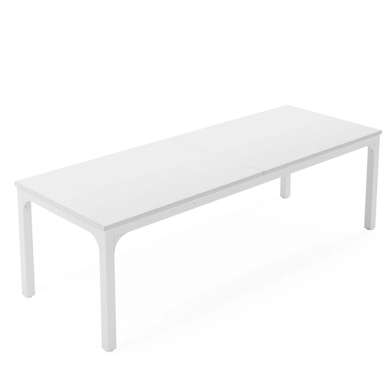 78.8  Extra Long 2 Person Computer Desk with Metal Legs for Home Office Bedroom