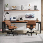 78.8  Extra Long 2 Person Computer Desk with Metal Legs for Home Office Bedroom