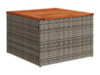 Gray Woven Resin Wicker Outdoor Furniture Set - dlz1766585590119