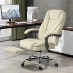 Vinsetto Massage Office Chair with 6 Vibration Points, Heated Reclining Computer Chair, Swivel Desk Chair