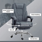 Vinsetto Massage Office Chair with 6 Vibration Points, Heated Reclining Computer Chair, Swivel Desk Chair