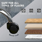 Vinsetto Massage Office Chair with 6 Vibration Points, Heated Reclining Computer Chair, Swivel Desk Chair