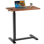 Adjustable mobile bed desk, computer desk, mobile standing desk