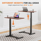 Adjustable mobile bed desk, computer desk, mobile standing desk