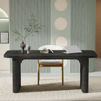 63  Computer Desk for Home Office, Simple Rectangular Writing Table for Study Room Bedroom