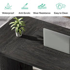 63  Computer Desk for Home Office, Simple Rectangular Writing Table for Study Room Bedroom