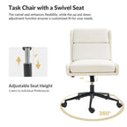 Siegfried Modern Swivel Tilting Office Chair with Removable Soft Upholstery by HULALA HOME