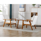 Accent Chairs Set of 2 with Side Table Arm Chair for Living Room Bedroom Office - 30.71 H*25.39 W *27.95 D