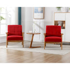 Accent Chairs Set of 2 with Side Table Arm Chair for Living Room Bedroom Office - 30.71 H*25.39 W *27.95 D