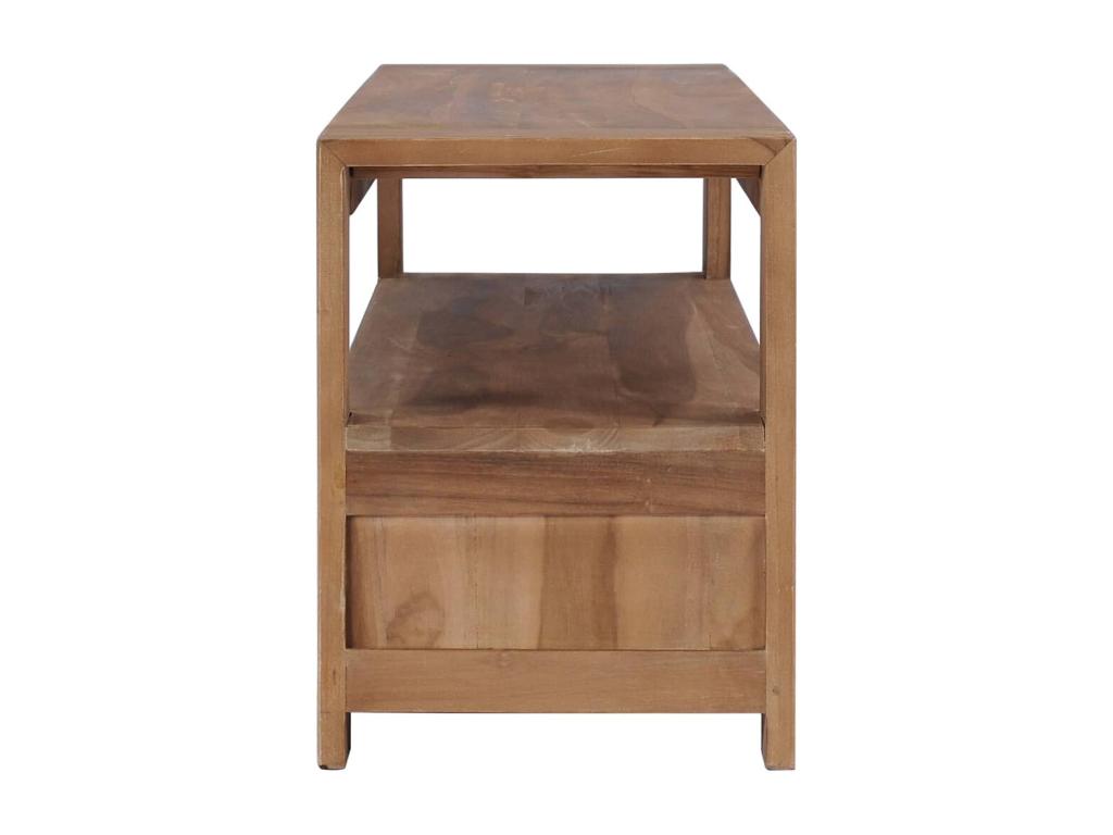 Brown TV Stand, 120 x 30 x 40 cm