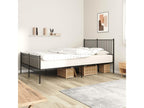 Black Metal Bed Frame, 160 x 200 cm