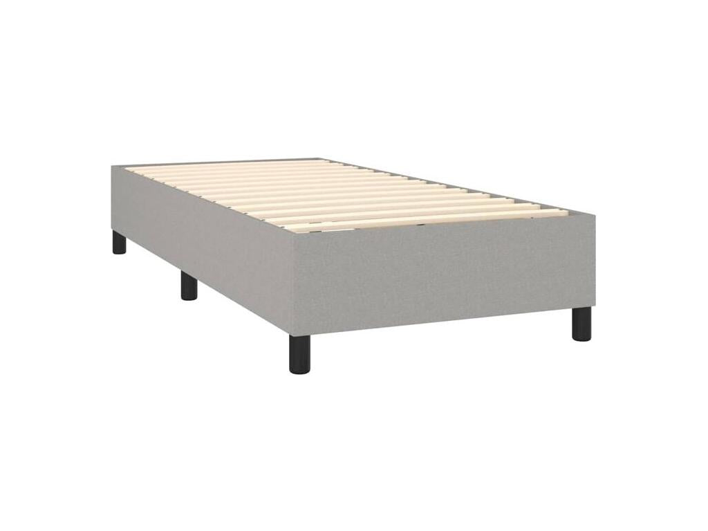 White Fabric Mattress, 90 x 200 cm