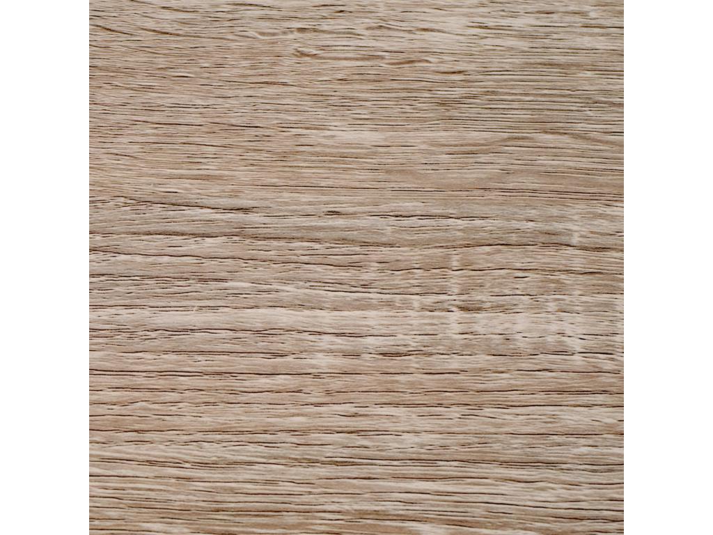 Brown Metal Coffee Table, 44 x 120 cm