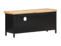 Black TV Stand, 90 x 30 x 41 cm