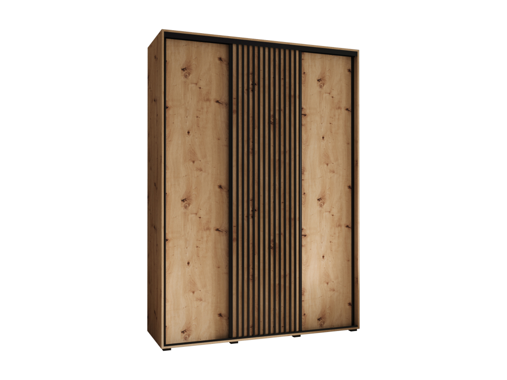 Brown Wardrobe, 170 x 60 x 205.2 cm