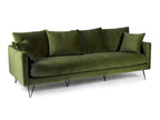 Green Velvet Sofa