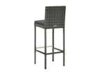 Gray Woven Resin Wicker Home Furniture