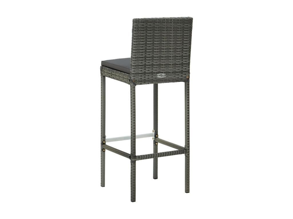 Gray Woven Resin Wicker Home Furniture
