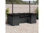 Black Woven Resin Wicker Outdoor Furniture Set - dlz1766585813889