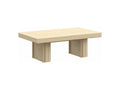 Natural Oak Wood Coffee Table - dlz1766585779135