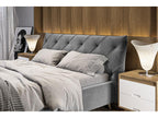 Gray Velvet Bed - dlz1766585753581