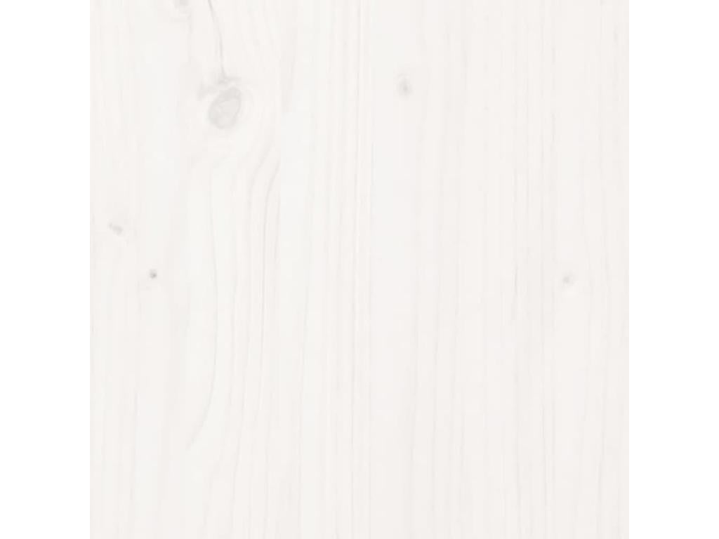 White Pine Wood Bed, 156 x 4 x 100 cm