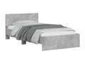 Gray Bed Frame, 100 x 200 cm