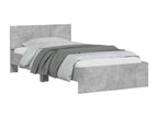 Gray Bed Frame, 100 x 200 cm