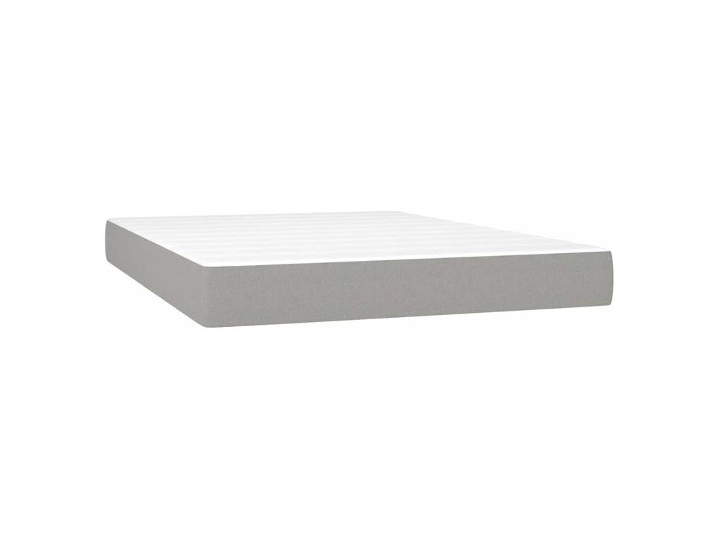 White Fabric Mattress, 140 x 190 cm