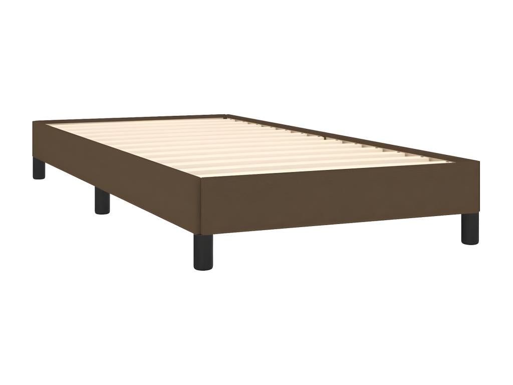 Brown Fabric Mattress, 90 x 190 cm