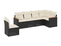 Black Woven Resin Wicker Outdoor Furniture Set - dlz1766585155248