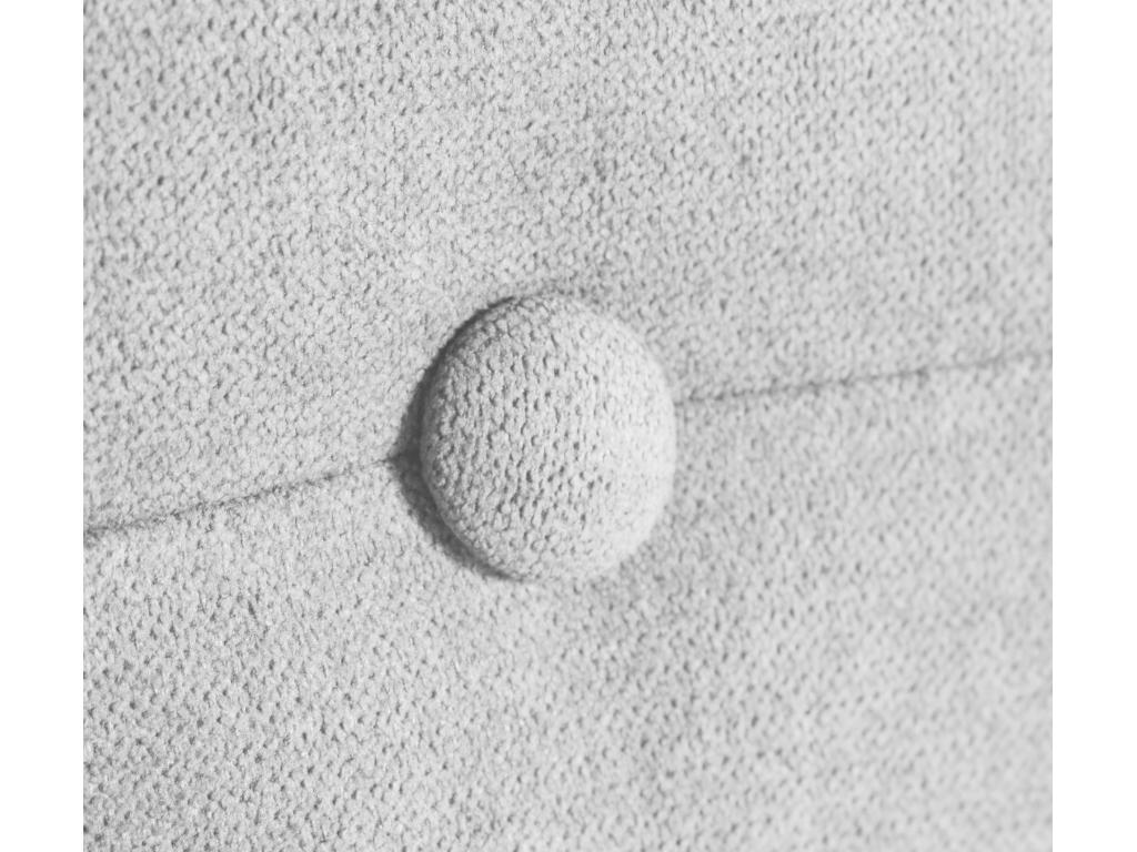 Gray Fabric Bed, 95 x 50 cm