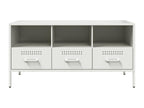 White TV Stand, 100.5 x 39 x 50.5 cm