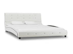 White Faux Leather Mattress, 140 x 200 cm