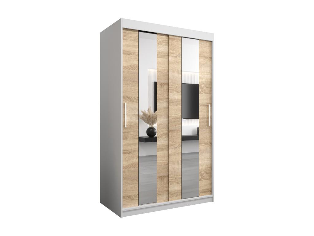 Beige Wardrobe, 120 x 62 x 200 cm