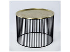Gold Metal Side Table