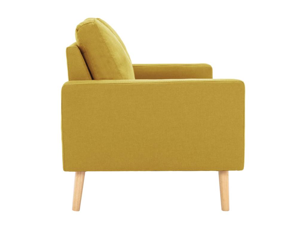 Yellow Fabric Sofa